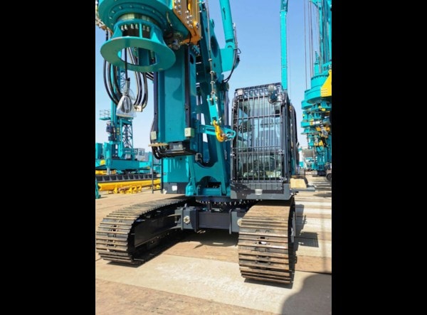Instalatie de Foraj SUNWARD SWDM160B-cu sistem de ridicare pe troliu- cu burghiu continuu CFA de vanzare